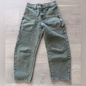 Bohme Utility Cargo Jeans in Washed Olive